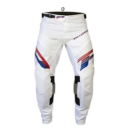 MX pants 6015 White/Red/Blue