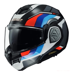 Advant FF906 Revo Modular Helmet Sport Gloss Black/Blue/Red