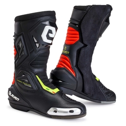 SP-01 Air motorcycle Boots Black/Red/Yellow Fluo