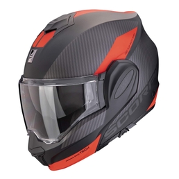 Exo-Tech EVO modular helmet Team Black/Silver/Red