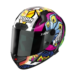 X-804 Rs Ultra Carbon full face helmet- C.Davies Multicolor